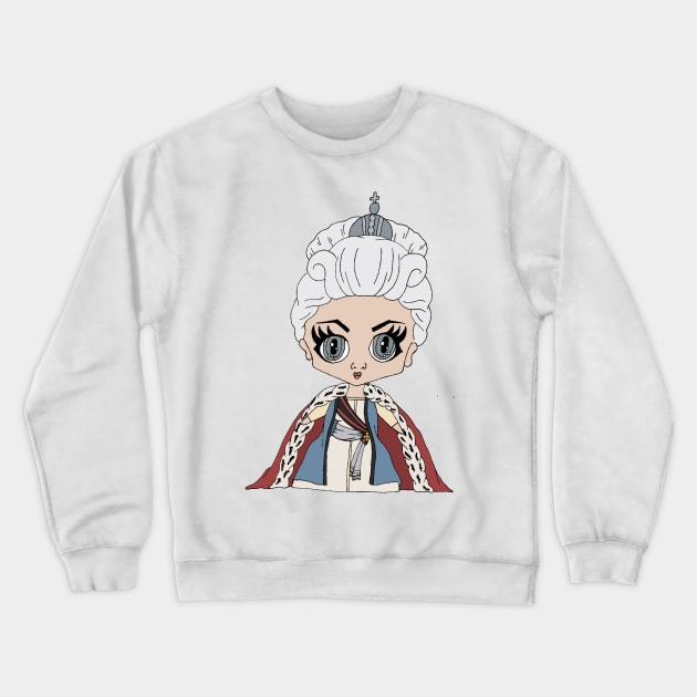 Catherine The Great Crewneck Sweatshirt by thehistorygirl